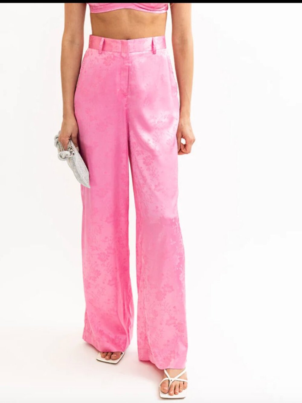 Torn by Ronny Kobo Layla Pant Seche Pink